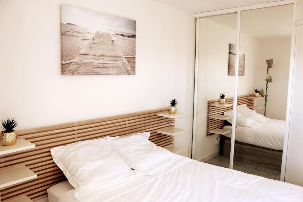 Port-Frejus, Le Paladien, Appartement 2 Pieces Climatise, Terrasse & Parking Екстер'єр фото